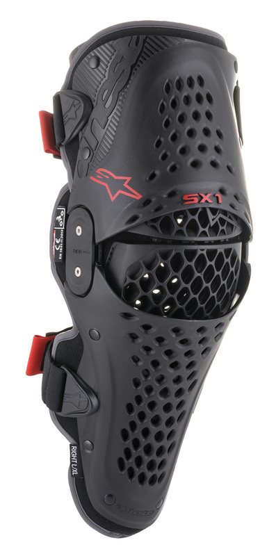 Alpinestars Knäskydd SX-1 v2 Svart - Armbågsskydd och knäskydd - D372140 - 2