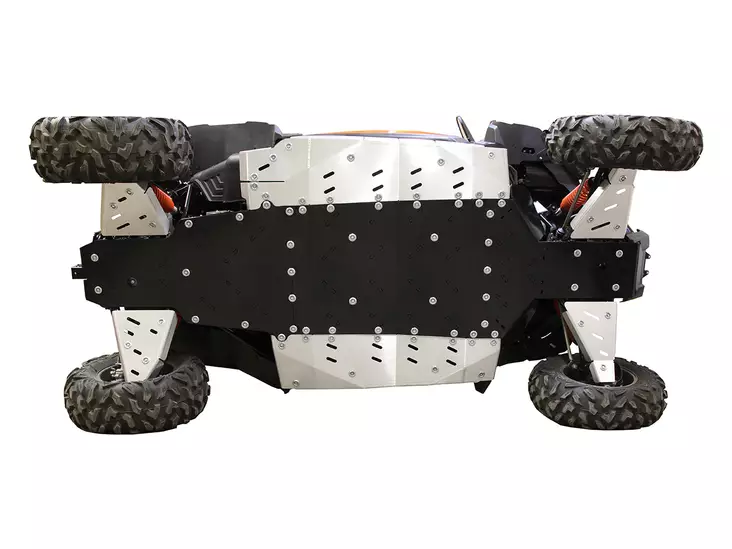 Aluminium hasplåtssats för CFMoto ZForce 950 Sport 2023+ - ATV aluminium hasplåtar - 0230500 - 1