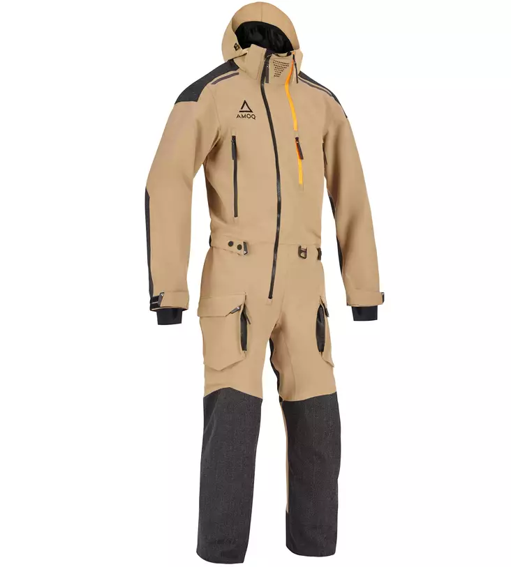 AMOQ Flex Light snöskoteroverall, beige - Skoteroveraller - 645-25140120 - 1