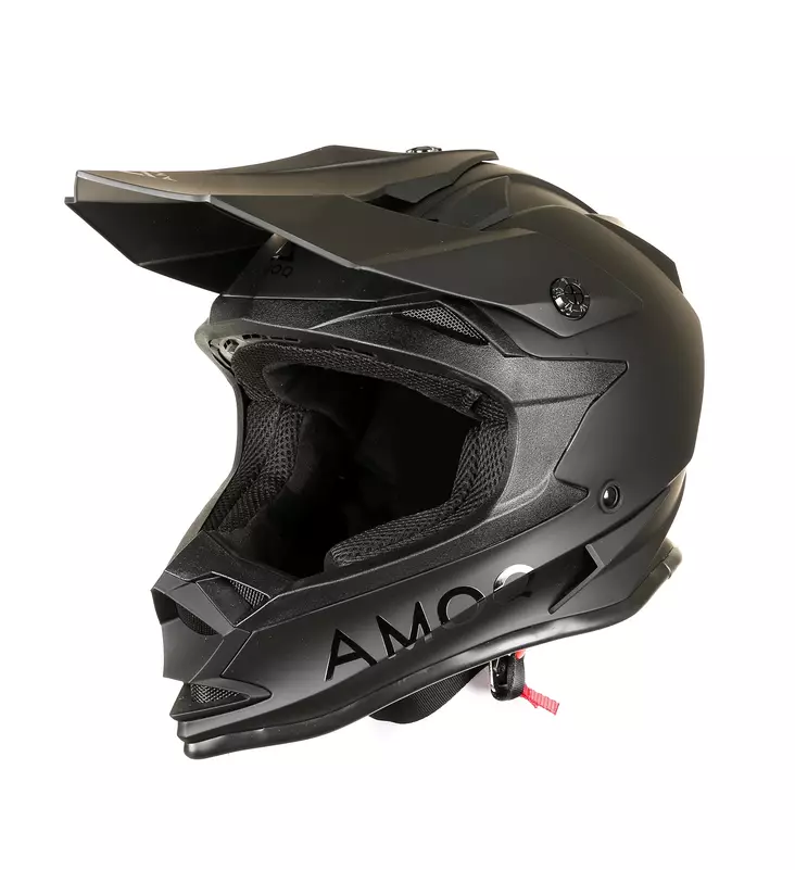 AMOQ Meteor hjälm, Blackout - Snöskoterhjälmar - 645-22160100-0 - 1