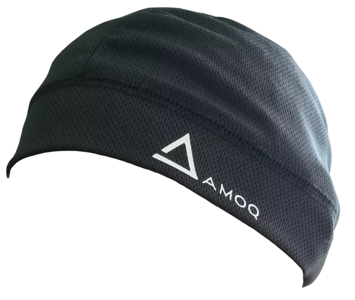 AMOQ Sweat Beanie hjälmmössa, svart - Hjälmhuvor - 645-22130900 - 1