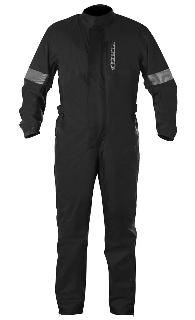 Regnoverall Alpinestars Hurricane, svart - MC regnkläder - D268050 - 1
