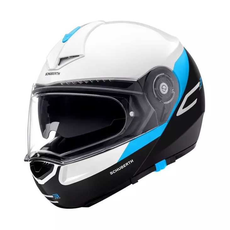 Öppningsbara hjälm Schuberth C3 Pro Gravity, blå - MC öppningsbara och öppna hjälmar - 51-1810-0 - 1