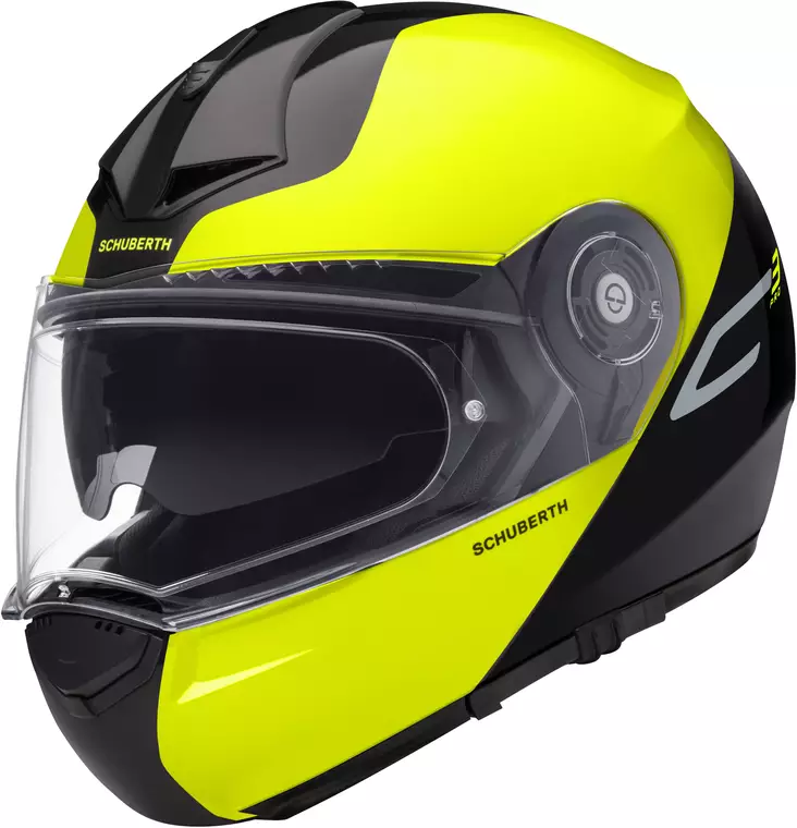 Schuberth C3 PRO Split Gul - MC öppningsbara och öppna hjälmar - 51-1926-0 - 1