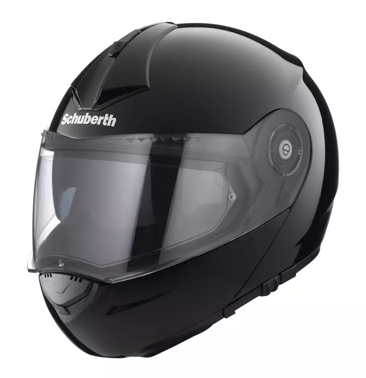 Öppningsbara hjälm Schuberth C3 Pro Blank, svart - MC öppningsbara och öppna hjälmar - 51-1300-0 - 1