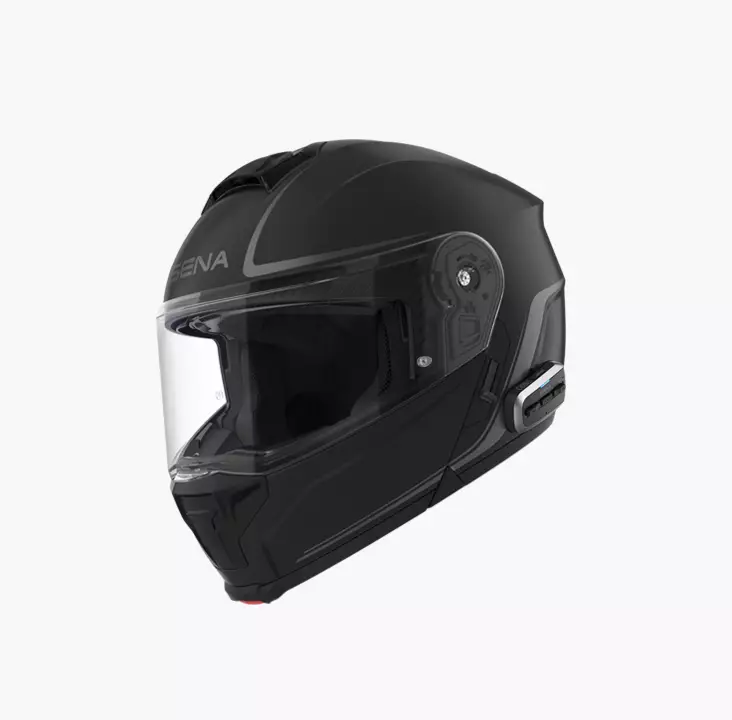 Öppningsbar hjälm Sena OutRush 2 Flip-up Mesh, matt svart - MC öppningsbara och öppna hjälmar - 298-3-26050 - 2
