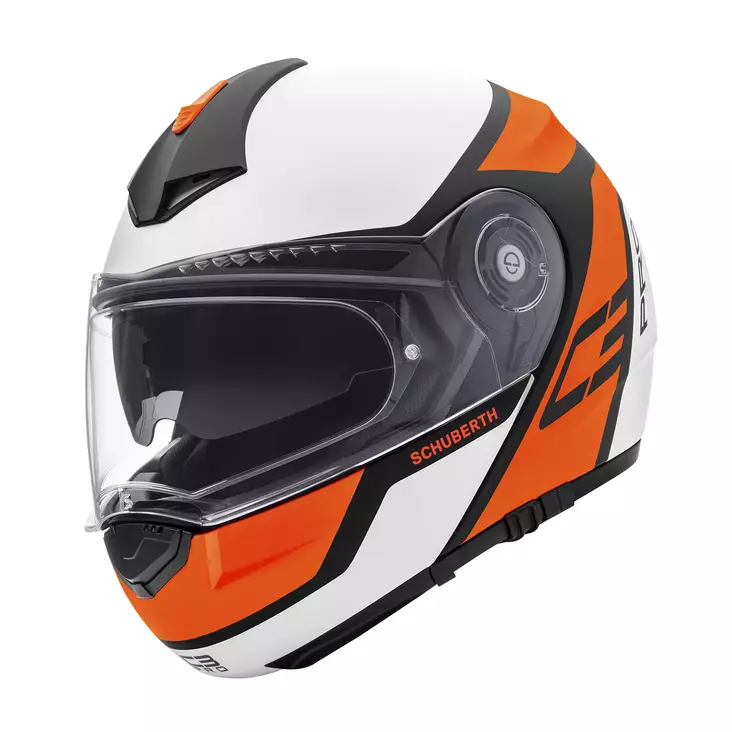 Schuberth Hjälm C3 PRO Echo orange - MC öppningsbara och öppna hjälmar - 51-1701-0 - 1