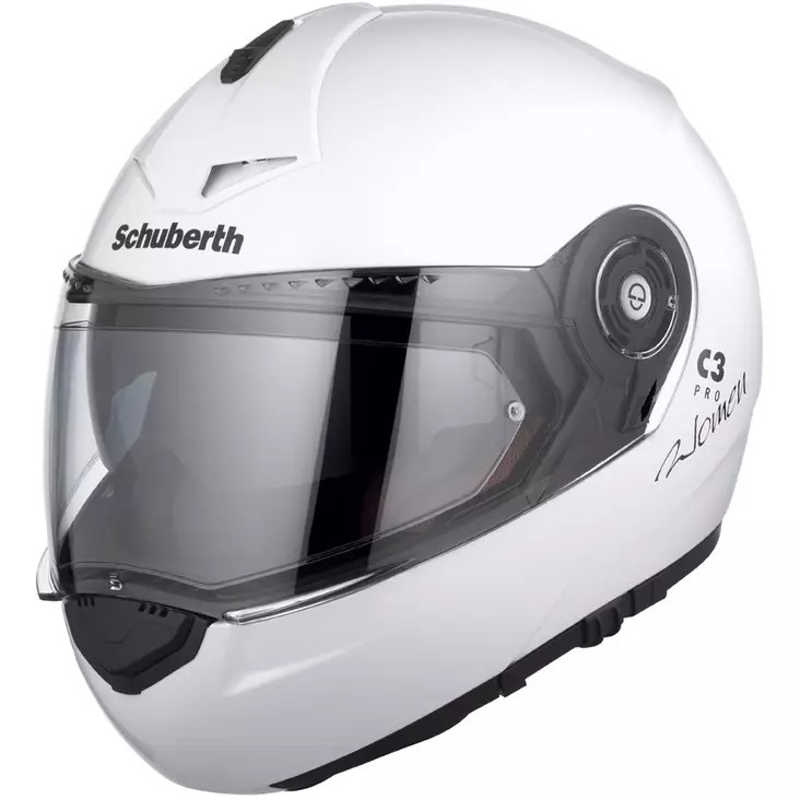 Öppningsbara hjälm Schuberth C3 Pro Lady, vit - MC öppningsbara och öppna hjälmar - 51-1509-0 - 1