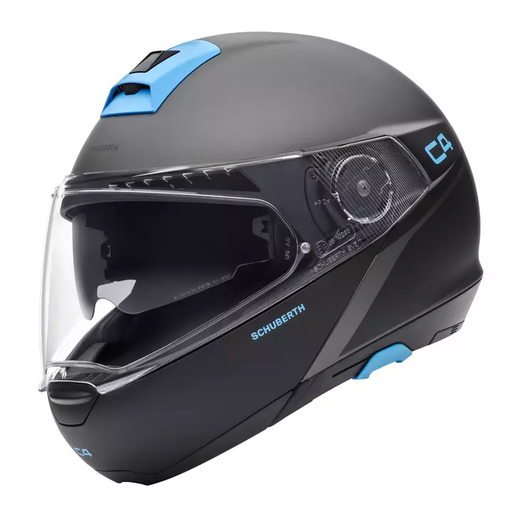 Öppningsbara hjälm Schuberth C4 Spark, grå - MC öppningsbara och öppna hjälmar - 51-1819-0 - 1