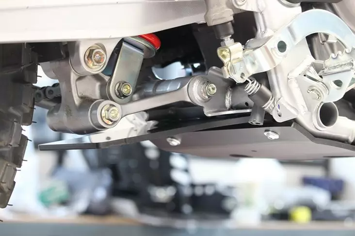 AXP Linkage guard plate Black Honda CRF300L-CRF300L RALLY 21 - Motocross hasplåt - 397-AX1610 - 1