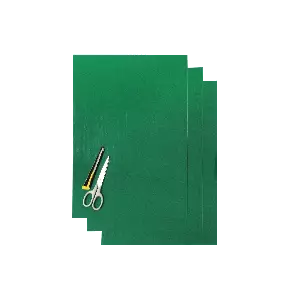 Blackbird Klisterark grön 47x33cm (3st) - Motocross nummerdekaler - 381-505130 - 1