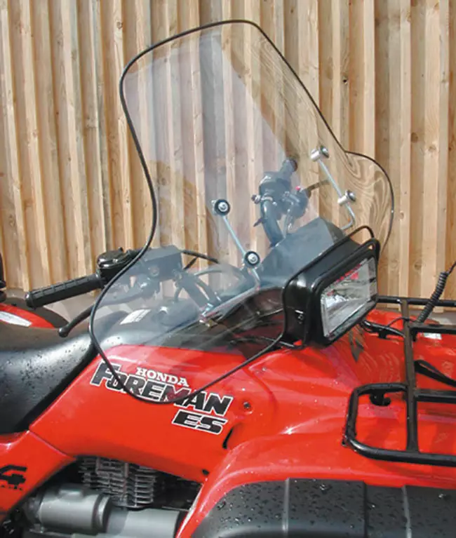 Bronco Vindskydd universal 46x91cm - ATV vindrutor - 76-120 - 1