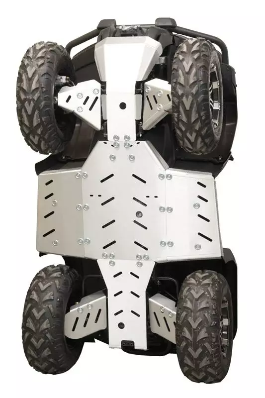 Skid plate full set (aluminium): CFMOTO CFORCE 450-S / 520-S: CFORCE 400 / 500S in USA - ATV aluminium hasplåtar - 0217000 - 1