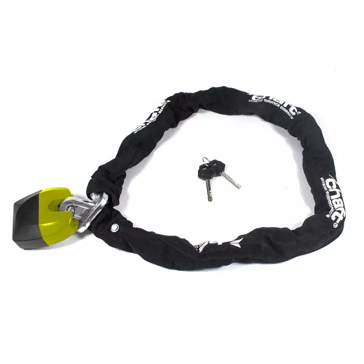 Chaft Magnum Evo 150cm kÃ¤tting + U-lÃ¥s - MC Skivbromslås och kedjelås - AV140 - 1