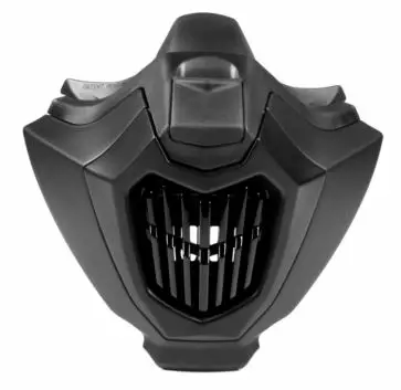 CKX Muzzle Titan Airflow mattsvart - Hjälm reservdelar - 581-509740 - 1