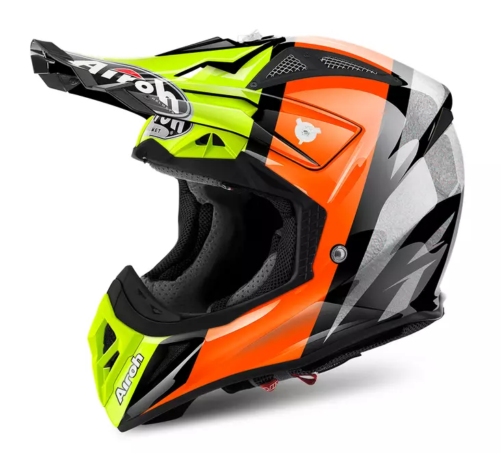 Crosshjälm Airoh Aviator 2.2 Revolve, orange - Crosshjälmar - 57-8025-0 - 2