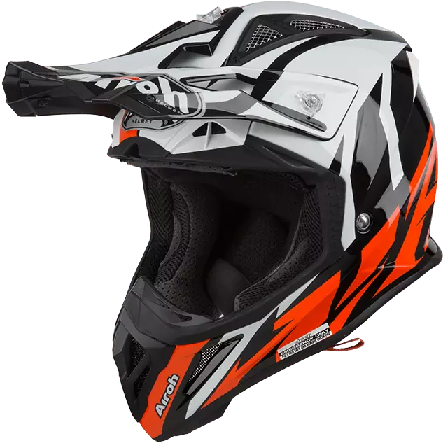 Crosshjälm Airoh Aviator 2.3 AMSS Great, orange glansig - Crosshjälmar - 57-1918-0 - 1