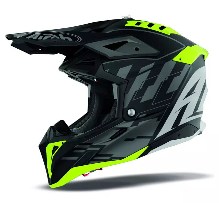 Crosshjälm Airoh Aviator 3 Rampage, svart matt - Crosshjälmar - 57-2112-0 - 1