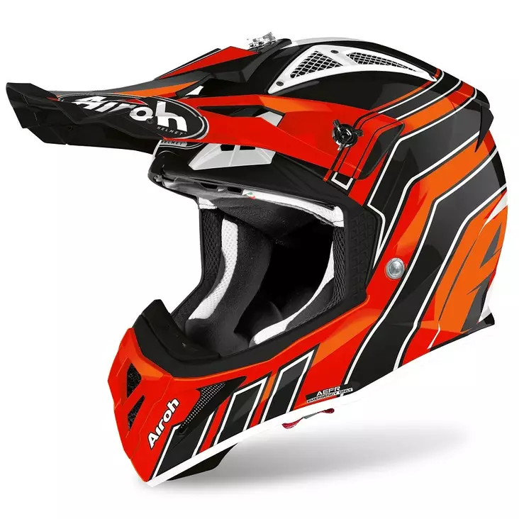 Crosshjälm Airoh Aviator Ace Art, orange - Crosshjälmar - 57-2026-0 - 1