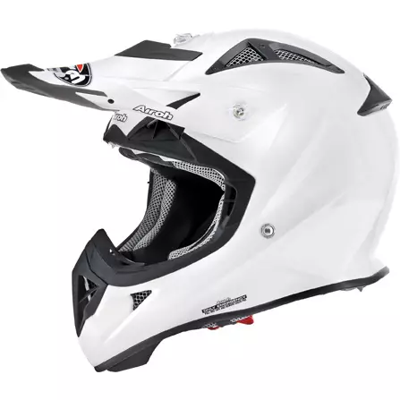 Crosshjälm Airoh Aviator Color JR, vit - Barns crosshjälmar - 57-1225-0 - 2