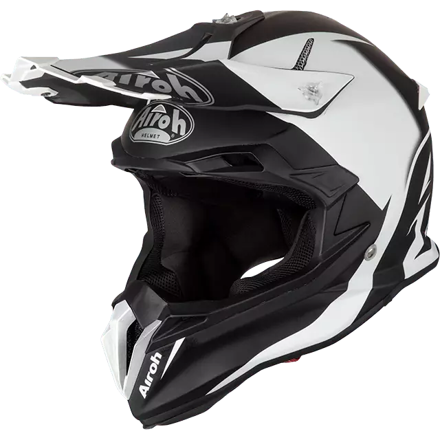 Crosshjälm Airoh Terminator Open Vision HPC Slider, svart glansig - Crosshjälmar - 57-1920-0 - 1