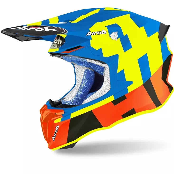 Crosshjälm Airoh Twist 2.0 Frame, azure matt - Crosshjälmar - 57-2052-0 - 1