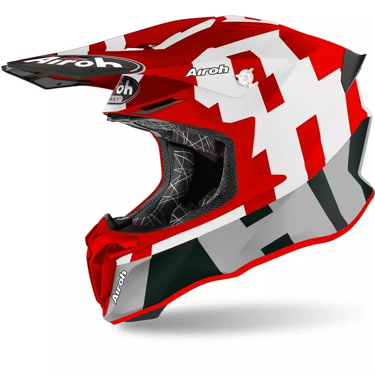 Crosshjälm Airoh Twist 2.0 Frame, röd matt - Crosshjälmar - 57-2051-0 - 1