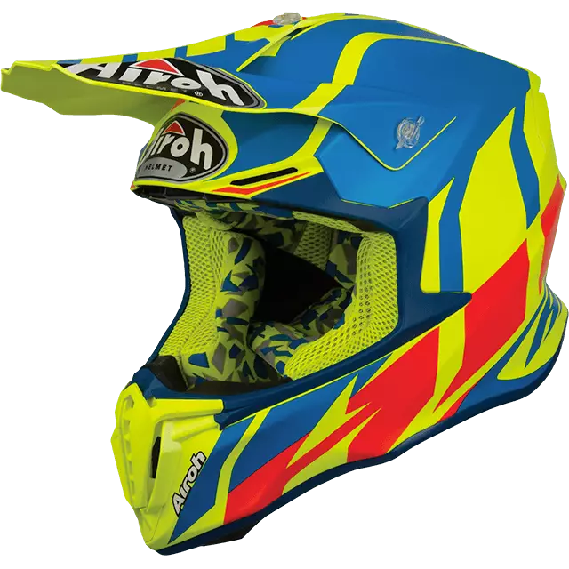 Crosshjälm Airoh Twist Great, azure matt - Crosshjälmar - 57-1930-0 - 1