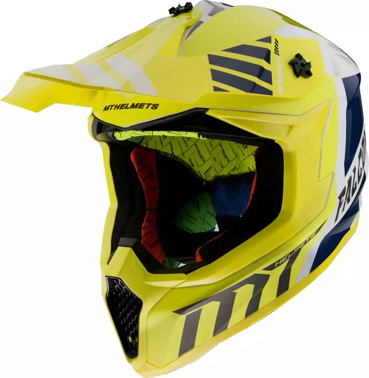 MT Falcon Warrior A3, Gloss Pearl Yellow - Crosshjälmar - 1119653030 - 1