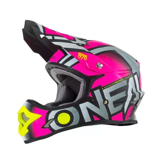 Crosshjälm O'Neal 3-serie Radium, rosa - Crosshjälmar - 637-1709-0 - 2