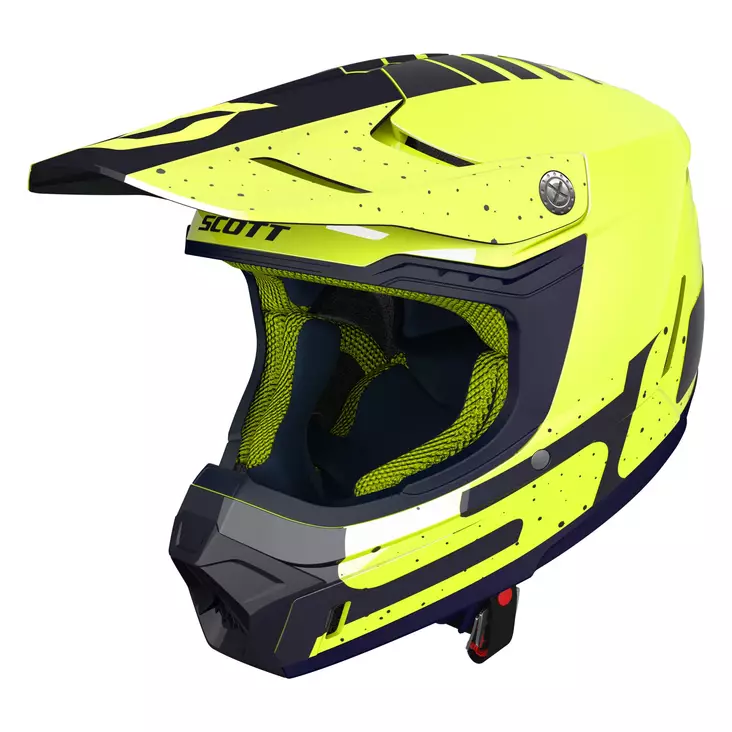 Crosshjälm Scott 350 Evo Team ECE, gul - Crosshjälmar - 620-1965-0 - 1