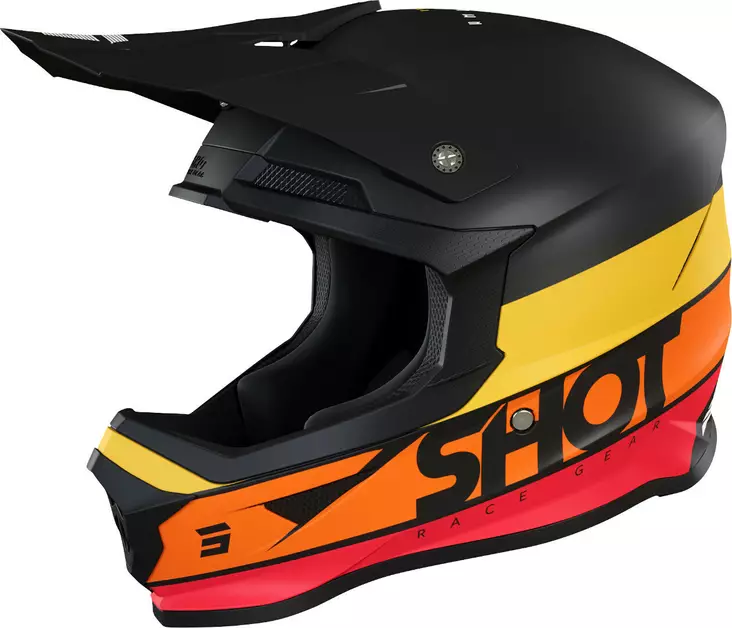Crosshjälm SHOT Furious Story, orange matt - Crosshjälmar - 610-2222-0 - 2