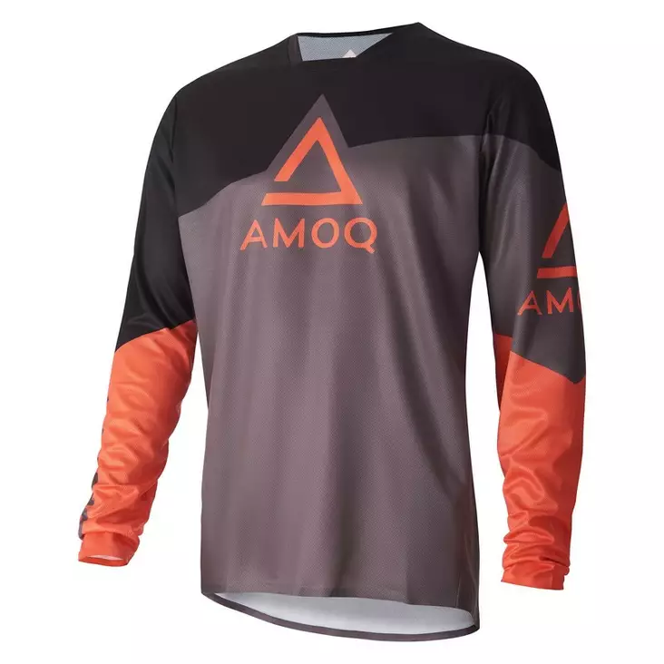 Crosströja AMOQ Ascent Strive, svart/ orange - Crosströjor - 645-23240108-0 - 2