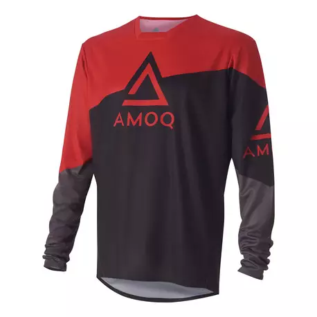 Crosströja AMOQ Ascent Strive, svart/ röd - Crosströjor - 645-23240106-0 - 2
