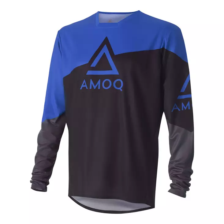 Crosströja AMOQ Ascent Strive, svart/ blå - Crosströjor - 645-23240105-0 - 2