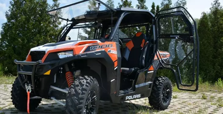 DFK Komplett värmehytt med torkare/spolning Polaris General 2016- - DFK-värmehyttar - 722-32S10U01-0 - 1