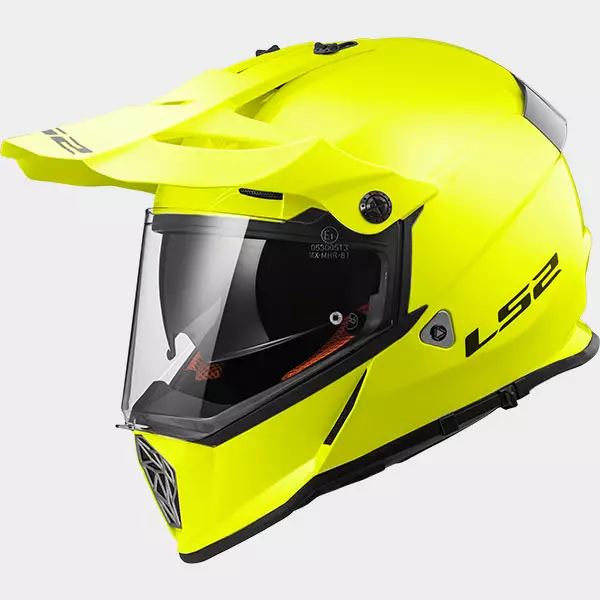 Crosshjälm LS2 MX436 Hi-Vis, gul - Crosshjälmar - 636-8056-0 - 1