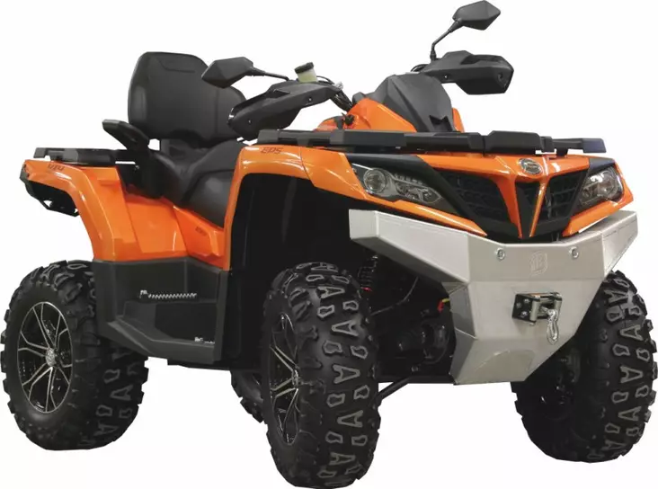 Etusuoja CForce 850/1000 - ATV aluminium hasplåtar - 09800 - 1