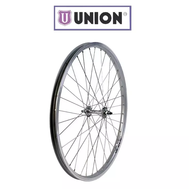 Framhjul 22" 19-484 Union 3/8" Jetset, enkelbottnad, 36h - Fälgar fram 12-24" - 60040 - 3