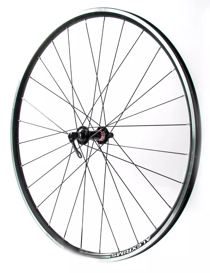 Framhjul 28" 17-622, Alex AT470, QR, Road, dubbelbottnad, 28h, TR - Fälgar fram 28"/622 - 59110 - 1