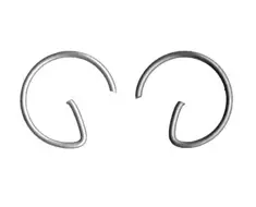 Forte Kolvbultsclips, 12mm, Par - Kolvringar - 301-70890 - 1