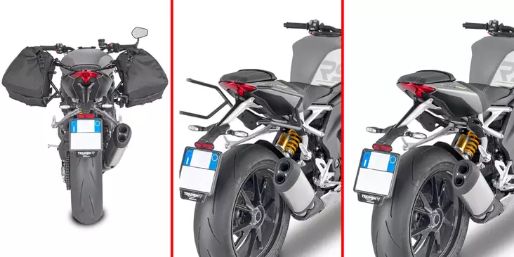 Givi TUB.HOLDER TRIUM.SPEED TRIPLE 1200RS'21 - MC Väskhållare - 322-TR6420 - 1
