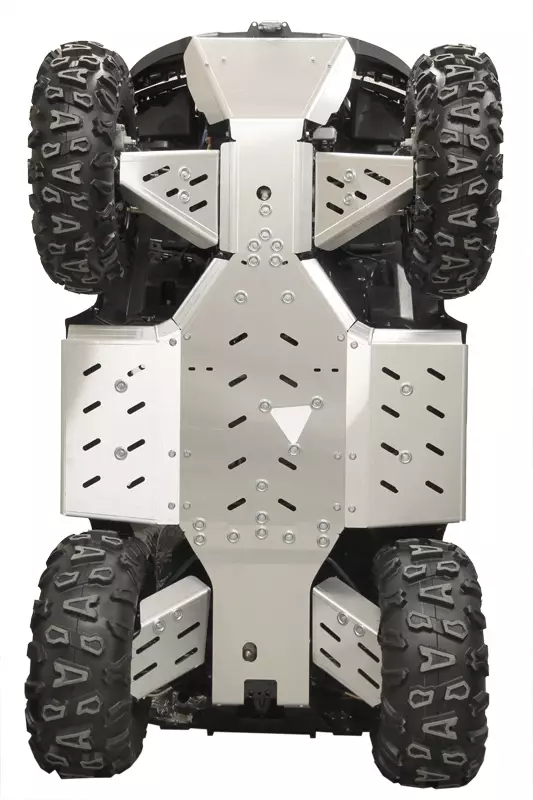 Skid plate full set (aluminium): GOES Cobalt / Iron - ATV aluminium hasplåtar - 0219800 - 1