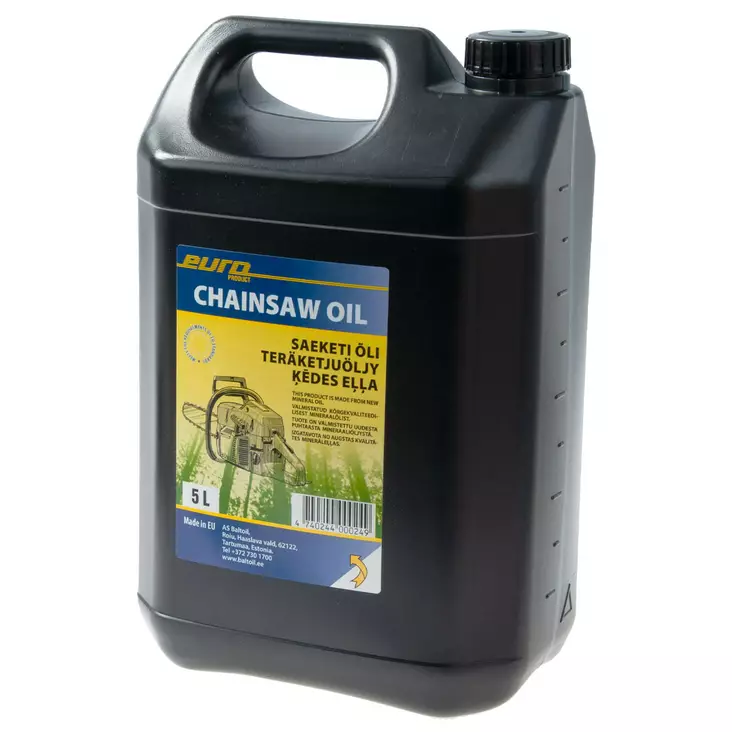 Greentek Euro Sågkedjeolja, 5L , (Mineralolja) - Oljor och kemikalier - 553-83050 - 1
