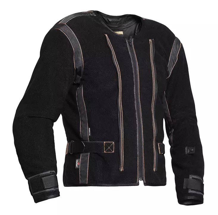 Textiljacka Halvarssons Safety, svart - MC jackor - 710-58040000-60 - 1