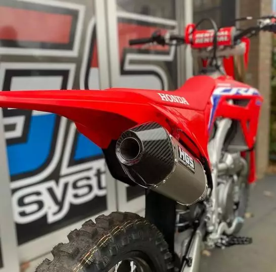 HGS Avgassystem 4T komplett YZF450 2023- - MC Avgasrör - 46-62-6570 - 1