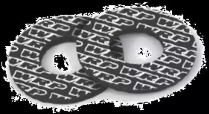 Skavsårsskydd WRP svart, WRP logga - Snöskoter handtag - 75-WDL-8000 - 1