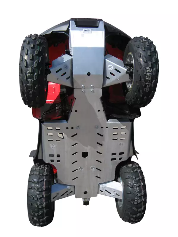 Skid plate full set (aluminium): Honda TRX 680 Rincon: (2015+) - ATV aluminium hasplåtar - 0216200 - 1
