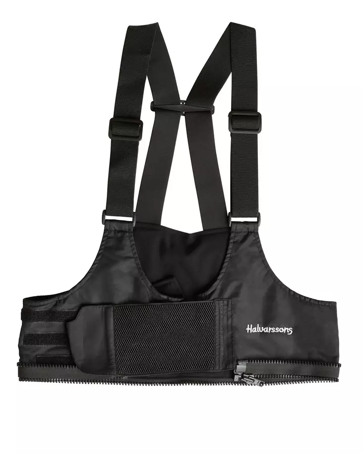 Byxöverdel Halvarssons Bib V2, svart - Underställ - 710-22131200-D70 - 1