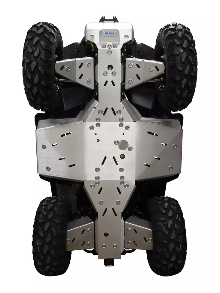 Iron Baltic aluminium hasplåtset för Segway Snarler AT5 S - ATV aluminium hasplåtar - 0231400 - 1